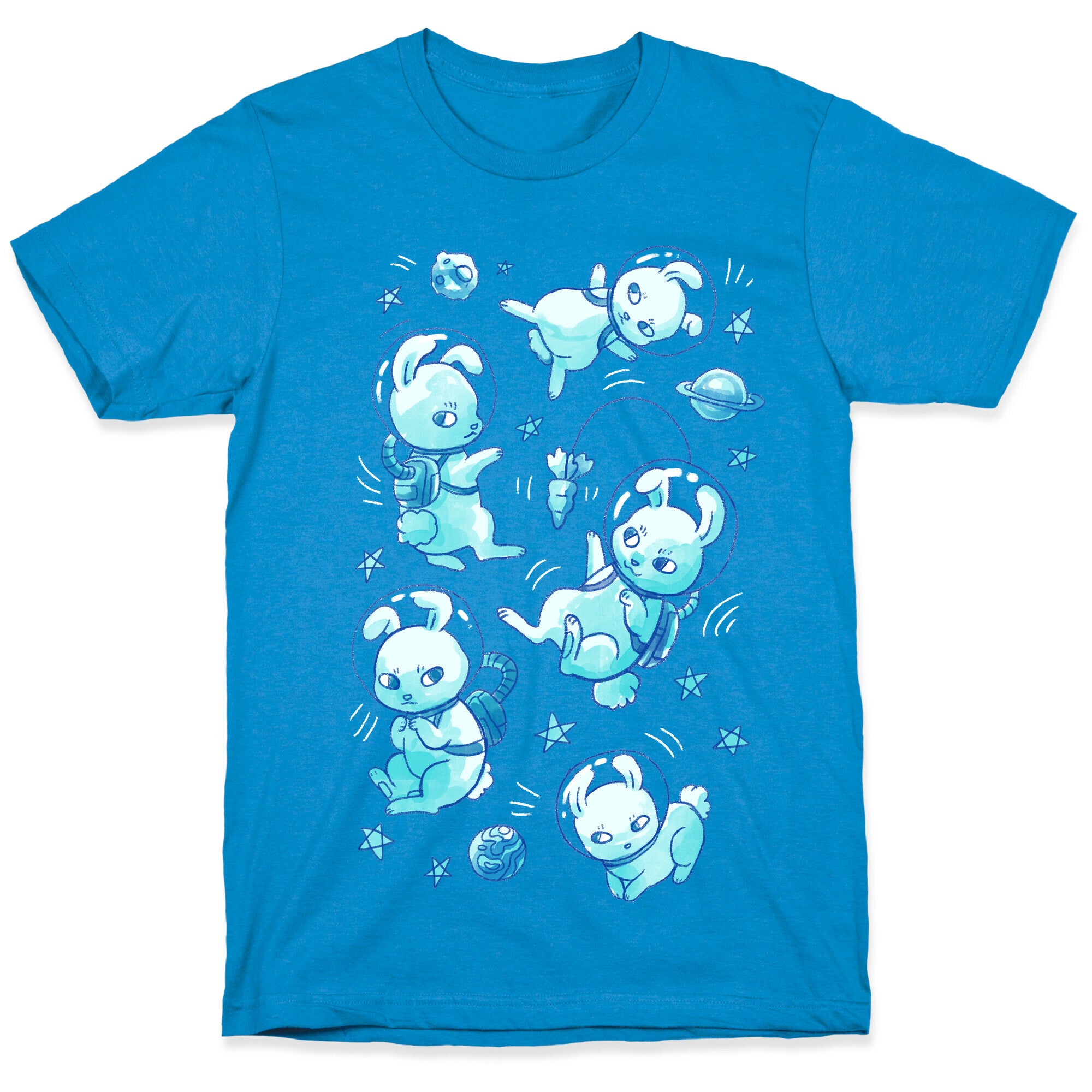 Bunnies In Space T-Shirt